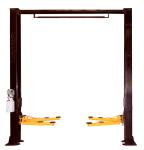 Top Selling Car Lifts 4000kg/1800mm Gantry Auto Lift Manual Lock Release Clear