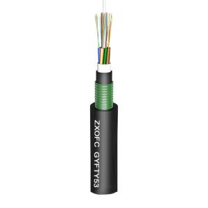 China Non Metallic 3000N GYFTY53 Member Direct Buried Cable 288cores wholesale