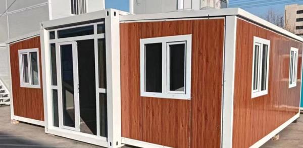 Quality Office Expandable Modular Home 20ft  40ft Prefab Folding Container House for sale