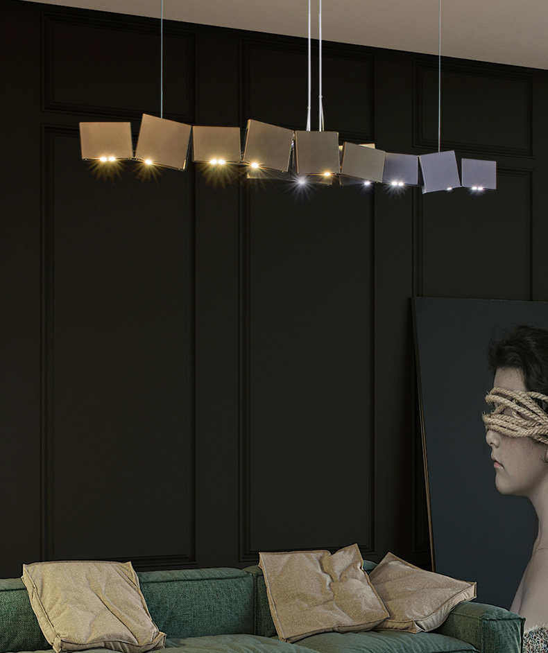 Postmodern Long Type Box Chandelier lighting Designer Replica Chandelier(WH-MI-455)