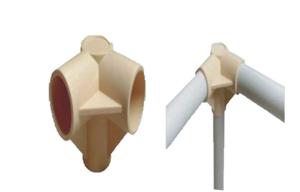 China Three Way Plastic Pipe Joints For Plumbing Environment Friendly wholesale