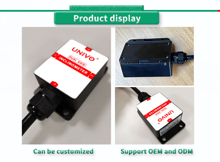 Industrial Grade UNIVO UBIS-326Y Dual Axis Inclinometer for Analog Digital Measurement