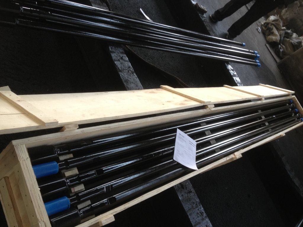 ISO Approval Tapered Drill Rod Hex 22 X 108mm / 25 X 159mm For Small Hole Range