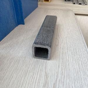 China Black 38x4 50x5 FRP Square Tube Weather Resistance Forchemical Perservation wholesale