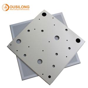 China Lay In Suspended Aluminum Metal Ceiling Panel for Commercial Building Decoration wholesale
