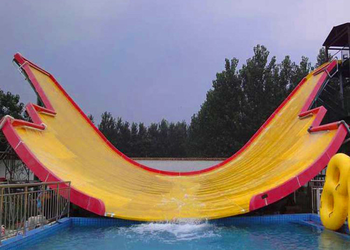 Ashland GelCoat Fiberglass Water Slide 250 Riders / H Capacity 12.3X35M Area