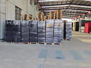 China Wood Slat Base Polyester Fiber Acoustic Panel Soundproof 2400x600mm wholesale
