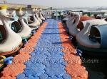 muelle flotante de plastico