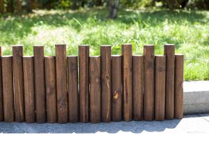 China 90cm Wooden Border Fence wholesale