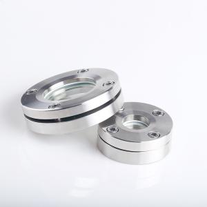 China Sanitary Stainless Steel 304 316L Flanged Tube Fitting Sight Glass for Tank and Vessel wholesale