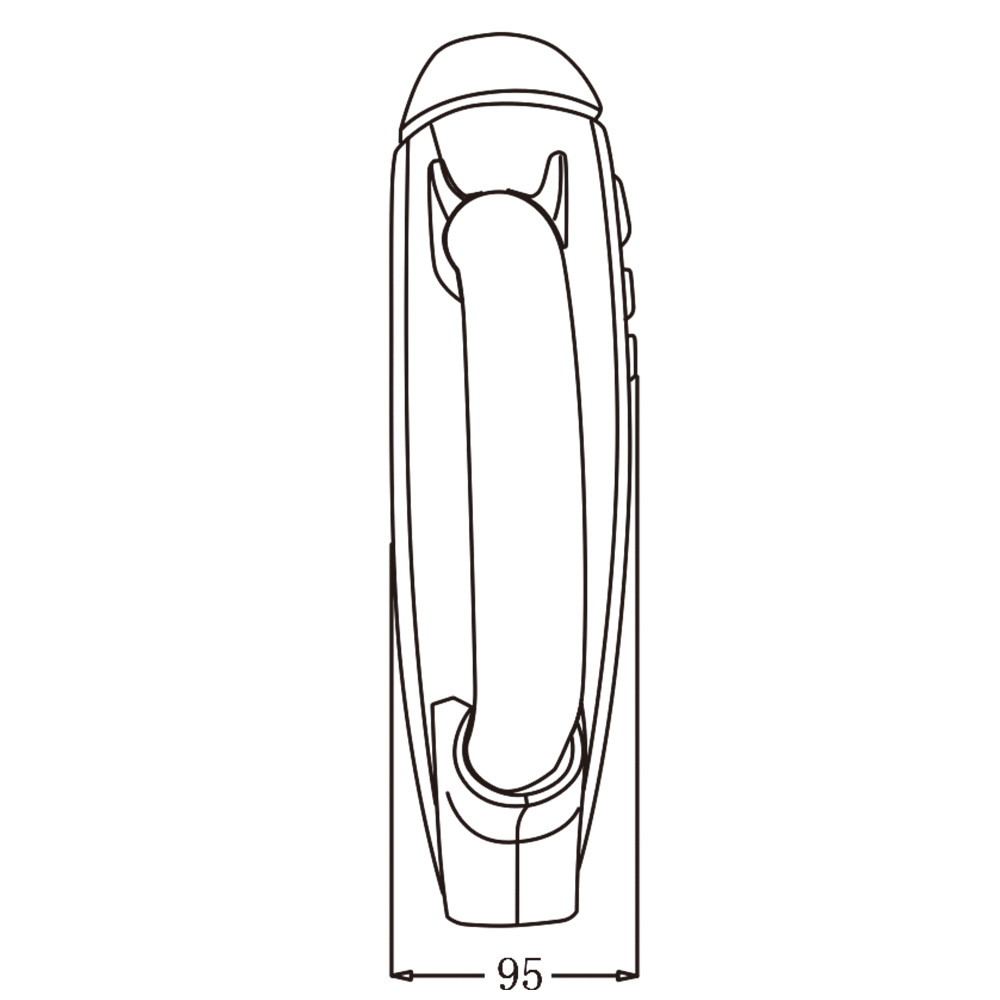 CE Microswitch EPT REMA Tiller Head With Release Lever