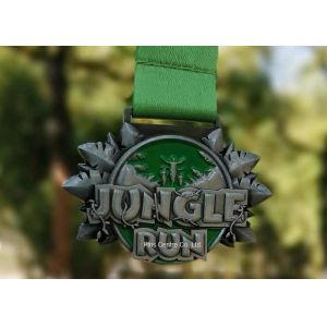 China Festival Die Stamping Brass Jungle Run Awards Medals wholesale