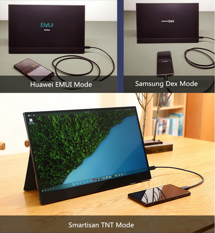 15.6 Inch Type-c Usb Portable Monitor PC 4k LCD Monitor Screen For Ps5