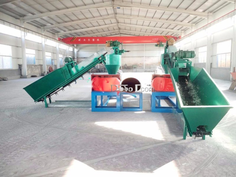 OEM Waste Plastic PP PE Film Recycling Line With Max. Capacity Of 100-500kg/H