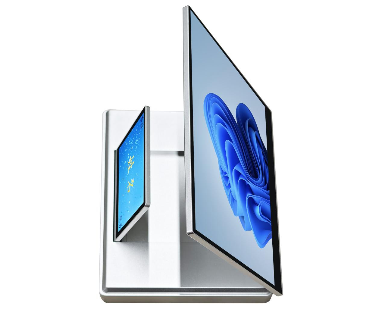 Paperless Confernce Desktop Terminal Aluminum Alloy Microphone All In One Motorized Monitor