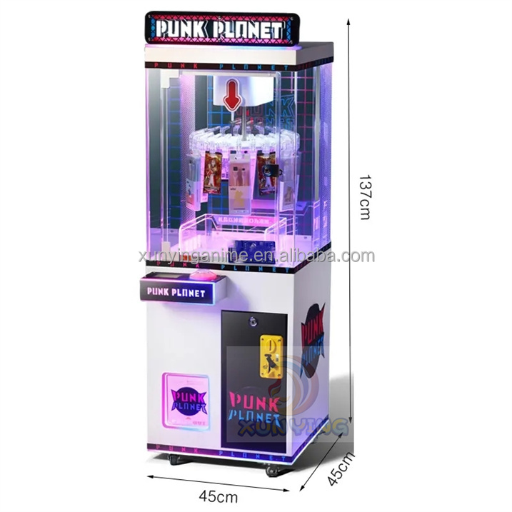 50KG Black Coin-Operated Clip Gift Clamp Prize Claw Toy Vending Machine at Affordable