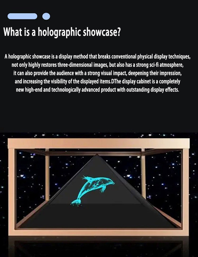 360° 3D Holographic Display Box FHD For Product Launches & Retail Showrooms