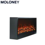 Single Color Artificial Charcoal Flame Electric Fireplace Remote Control