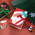 Custom Christmas Cookies Box , New Year Creative Gift Packaging Box