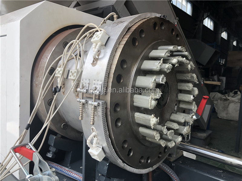 200-1000kg/H Waste Plastic Recycling Pelletizing Machine PP PE Film Squeezer Granulating