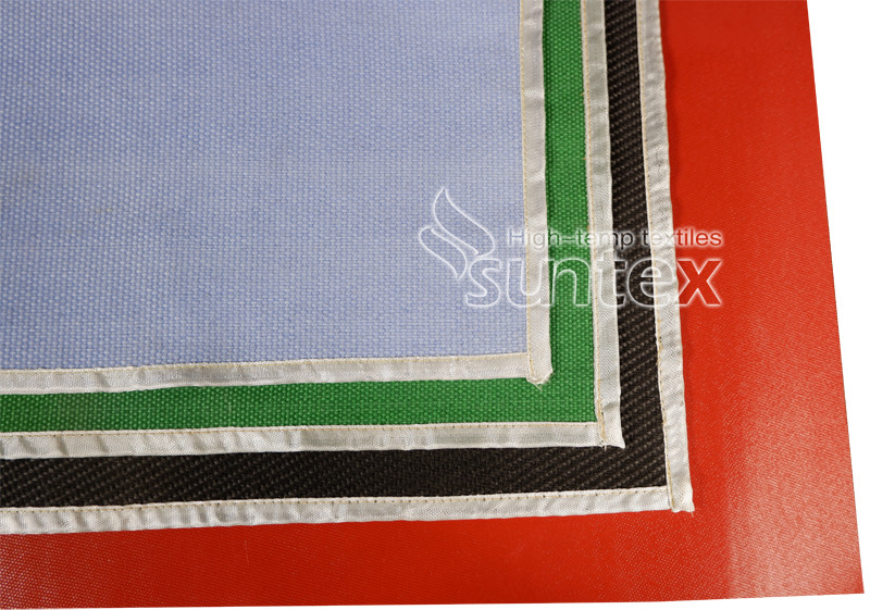 Heat Insulation Silicone Fiberglass Cloth High Temperature High Silica Cloth