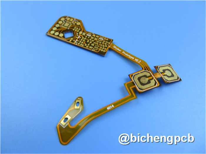 Polyimide Base Single Sided FPC Flexible PCB Board With Immersion Gold