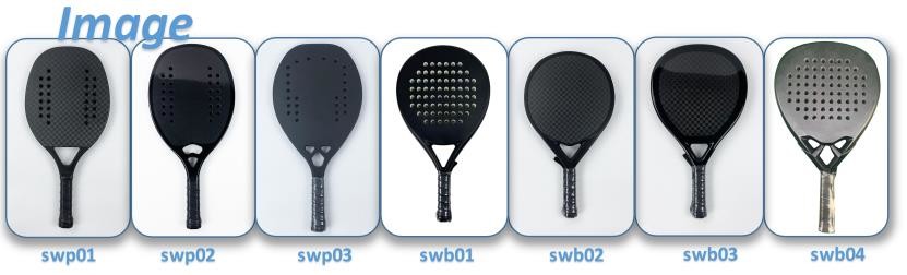 Custom Beach Paddle Ball Racket Oem Blue Padel Racket Professional