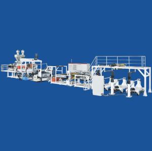 China One Layer PP HIPS GPPS PE Plastic Sheet Extruder Machine 300kg/h OEM Customized wholesale
