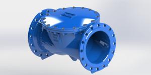 China Swing Flex Check Valve Nylon Reinforcement Rubber Disc wholesale