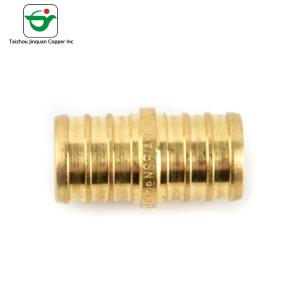 China Straight Reducing Couplings 1/2&quot;X1/2&quot; Brass Hose Connector wholesale