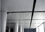 Square Perforated Metal Decorative Acoustic Ceiling Tiles Custom Coloured , ISO