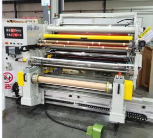 China 6000KG Slitter Rewinder Machine With Unwind Diameter Max. 400mm wholesale
