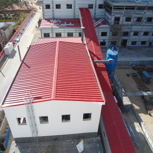 China Large Span Prefab Steel Frame Building Construction Customizable Strong Strength wholesale