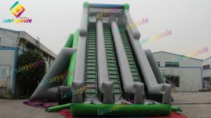 China Large Inflatable Water Slide Park  On Land For Fun Outdoor Amusement Park on sale