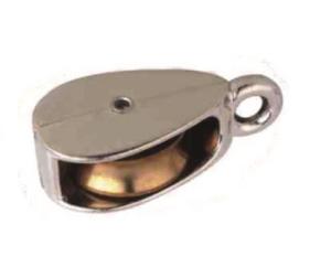 China Zinc Alloy Single Wheel Fixed Pulley 1'' 1/2'' wholesale