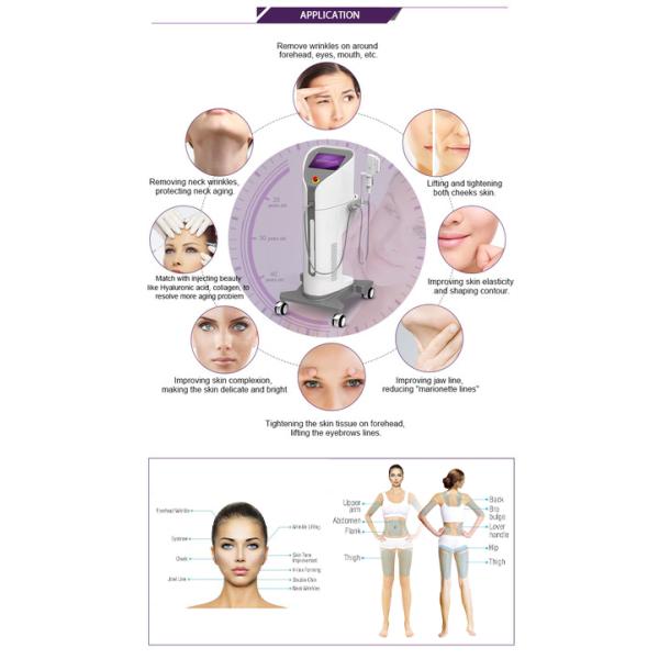 0.1-2J Energy Hifu High Intensity Focused Ultrasound Machine With 5 Treatment Heads
