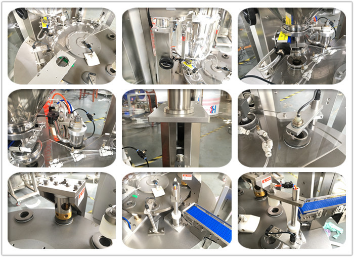 SKP-1N Rotary Yoghurt Plastic Cup Filling Packaging Machine