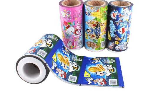 laminated food packaging plastic film/food grade plastic film roll/scrap printed plastic film rolls