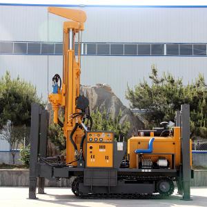 China Diesel driven hydraulic 300m depth underground water well drilling rig machine wholesale