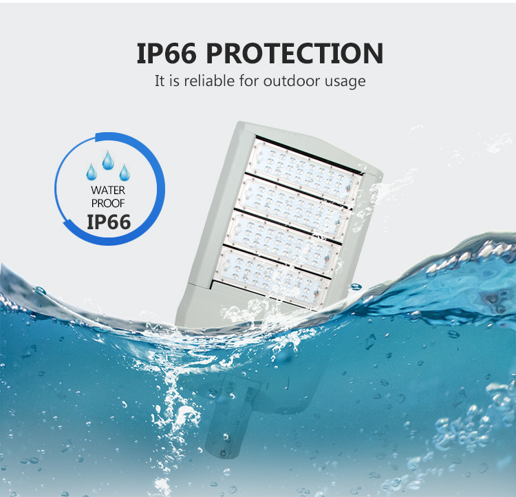 100 lm/W IP66 Waterproof Road Light Outdoor Lighting 30W 50W 100W 150W Aluminium Cobra