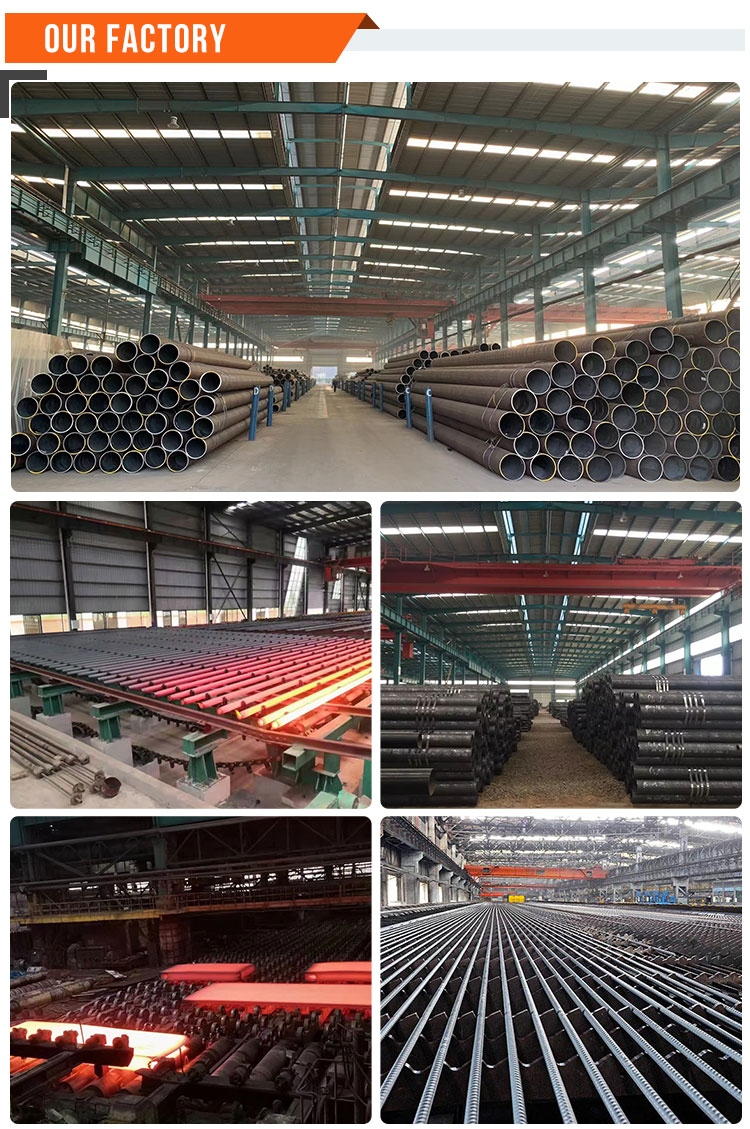Construction Structure Seamless Steel Tube with ISO9001 Certification