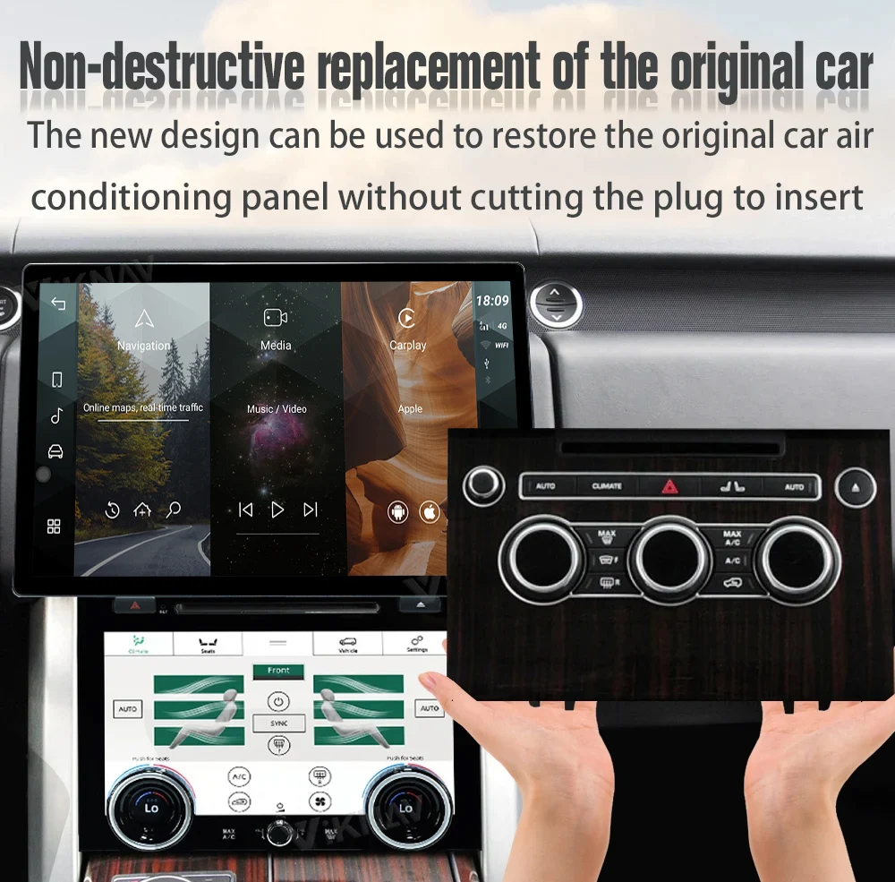Android Auto Car Radio For Range Rover Vogue L405 2013-2017 Carplay GPS Navigation Multimedia Stereo Player Head Unit