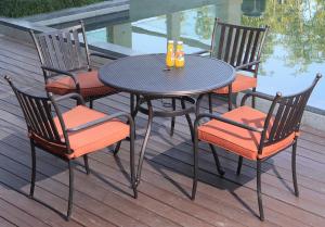 China outdoor furniture aluminum poolside table set-9071 wholesale