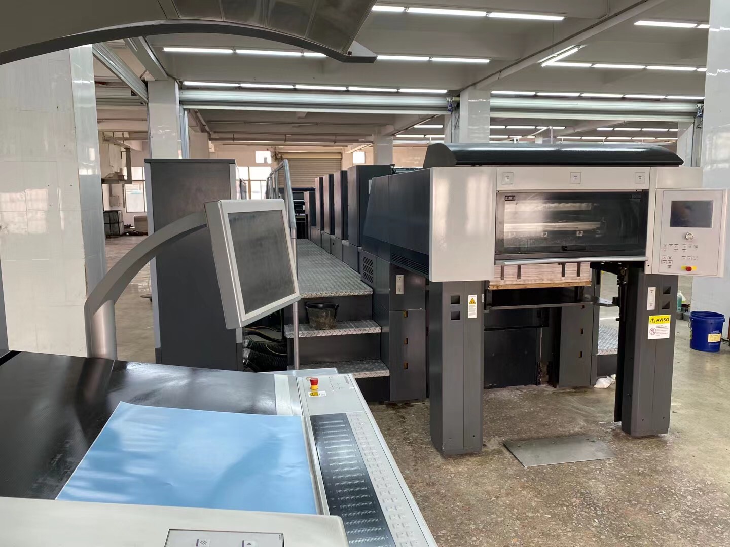 380V/50HZ HDB XL75-4 Heidelberg 4 Color Offset Printing Machine 100000KG