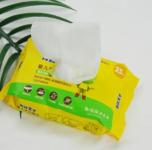 China Wet Tissue 80 Count Soft Non Woven Baby Wipes With Lid For Disposable Wet Wipes wholesale