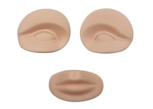 China Permanent Makeup Rubber Fake Tattoo Practice Skins Dermis Lips wholesale