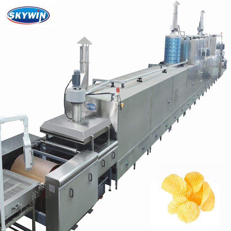 Automatic Small Scale Potato Chips Production Line/Potato Chip Making Machine