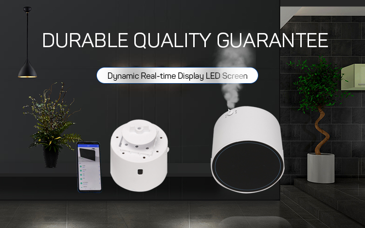 Office Battery Operated Air Diffuser / White Fragrance Diffuser Electric