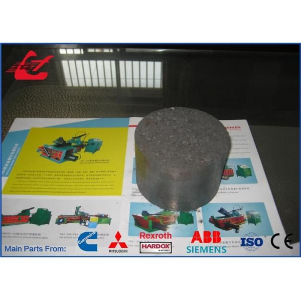 22kw Scrap Briquetting Press 315t Metal Recycling scrap baling press machine 1.2T/h