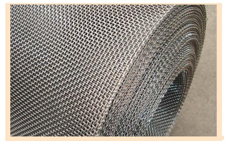 200 Mesh Stainless Steel Screen , Square 316 Stainless Wire Mesh Firm Structure